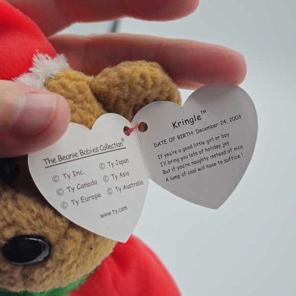 Vintage 2003 Ty Beanie Baby Kringle the Bear - Picture 7 of 7